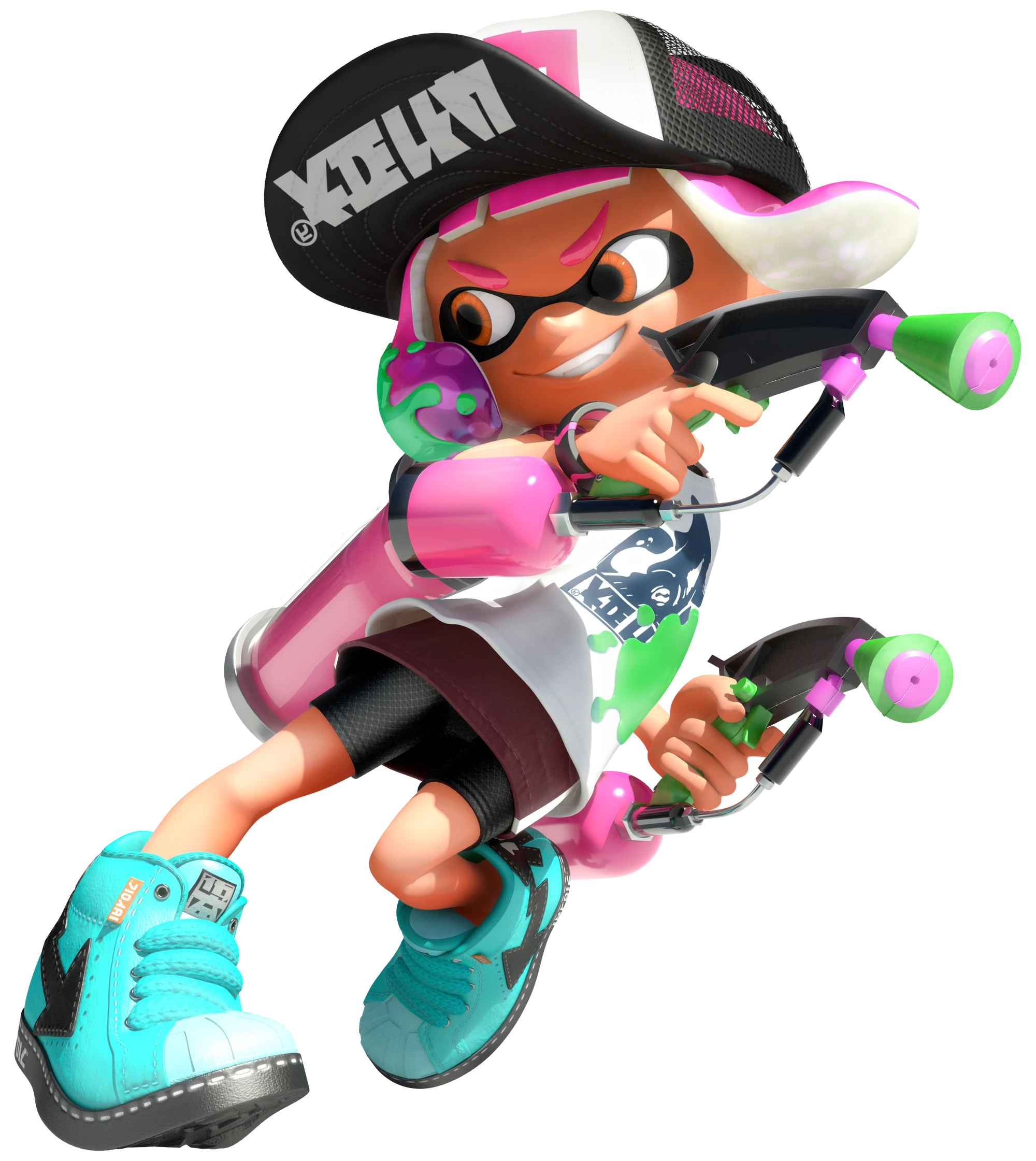 Image Pink Inkling 2 Splatoon 2.png Splatoon Wiki FANDOM powered by Wikia