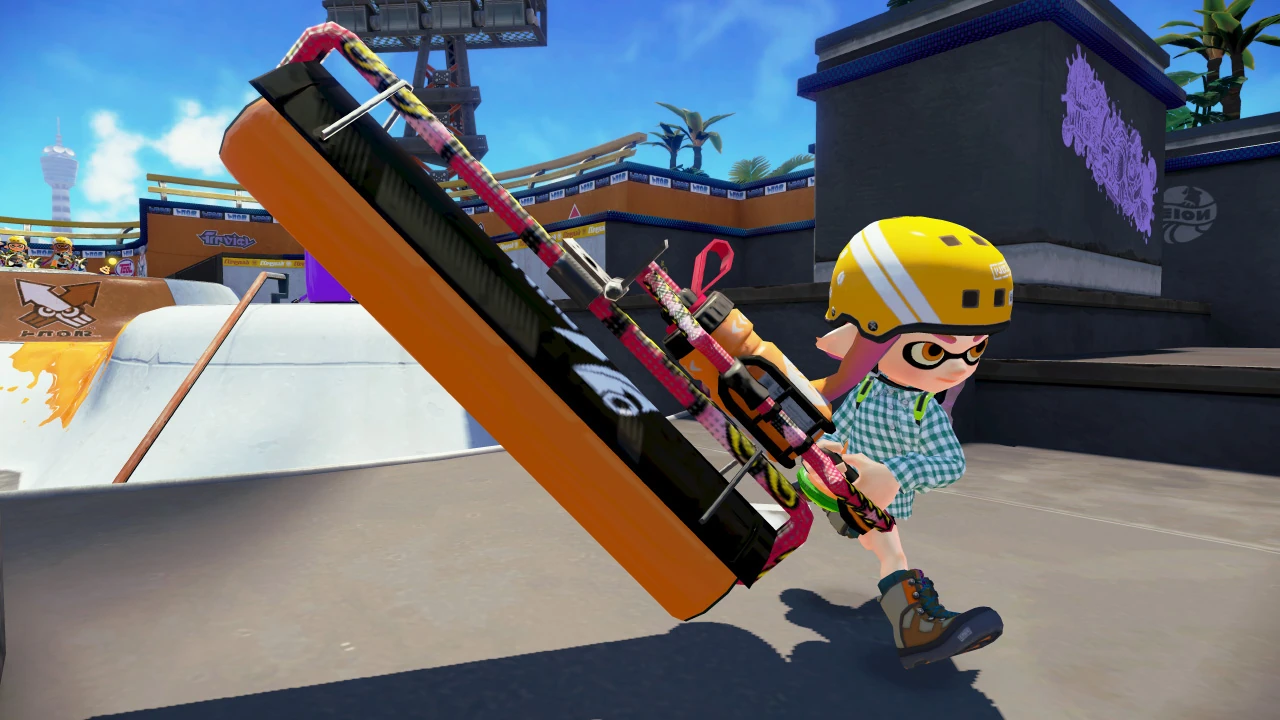 Carbon Roller Deco Splatoon Wiki FANDOM powered by Wikia