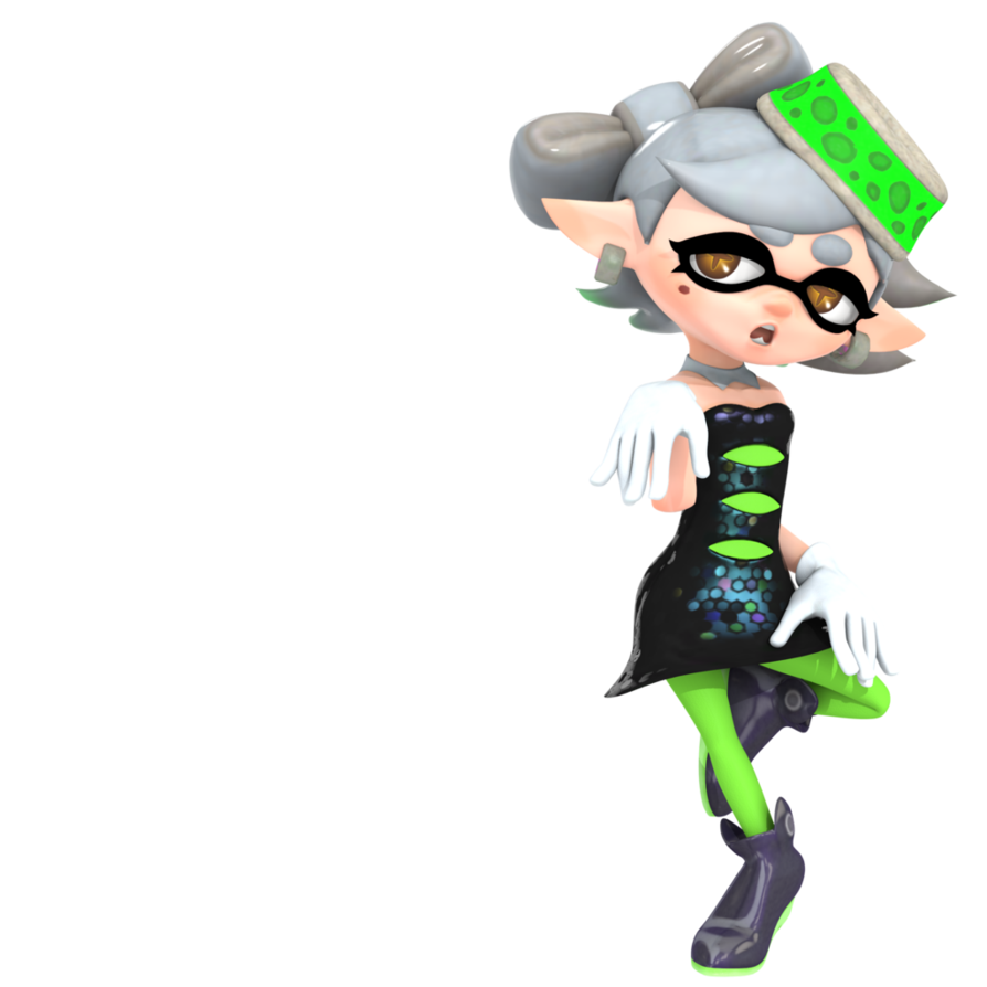 image splatoon marie render by nibroc rock d9w653x png splatoon
