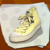 cream high tops