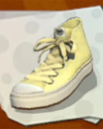 cream high top sneakers