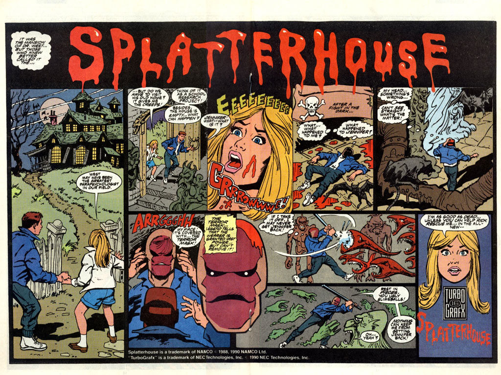 download free splatterhouse 1988