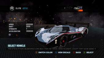 Elite Gt12 Split Second Wiki Fandom