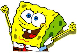 image spongebob is happy