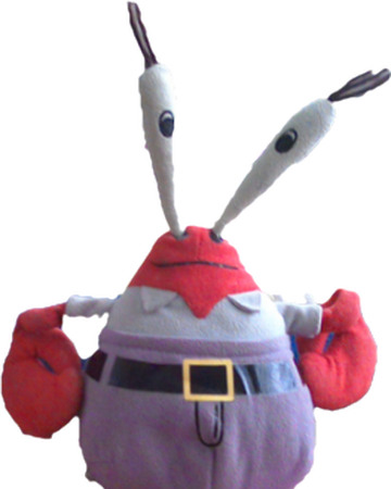 mr krabs plush