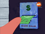 Pat-inserts-dollar