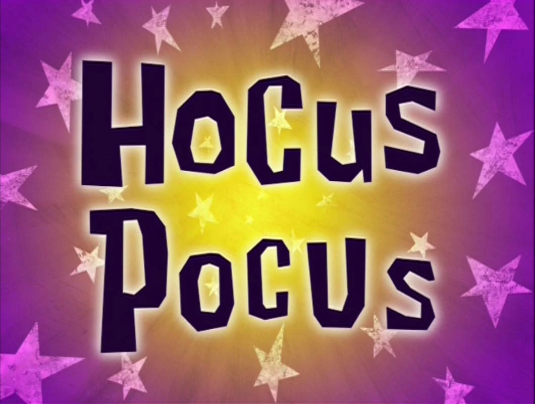 Hokuspokus SpongeBob Wiki FANDOM powered by Wikia