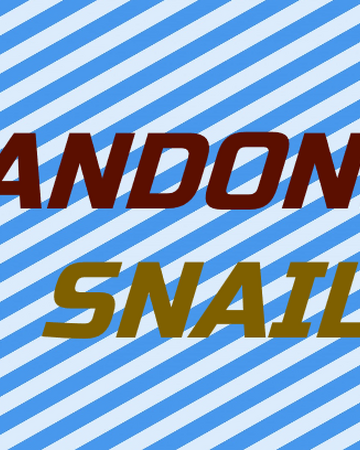 Abandoned Snail Spongebob Squarepants The Roblox Series Wiki - escape spongebob square pants roblox