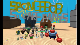 Spongebob Squarepants The Roblox Series Wiki Fandom - character list spongebob squarepants the roblox series