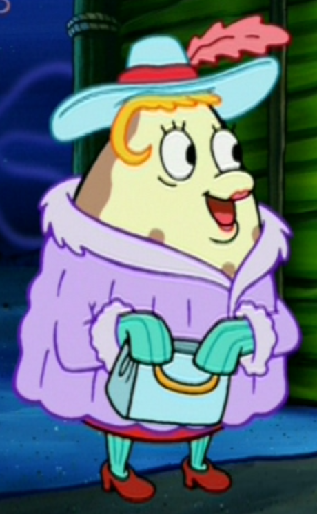 Image - Mrs. Puff Wearing Fancy Clothes.png | Encyclopedia SpongeBobia