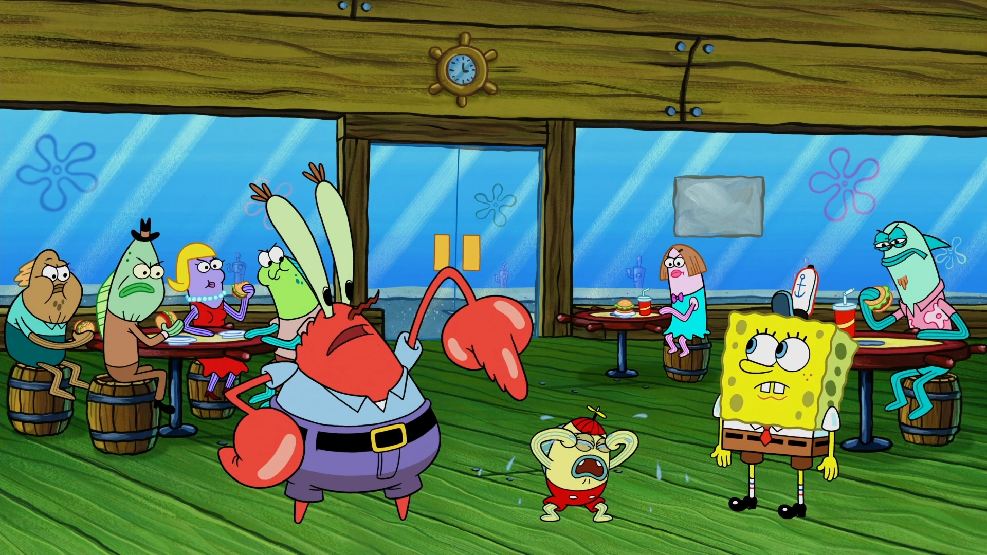 Spongebob And Patrick Get Lost