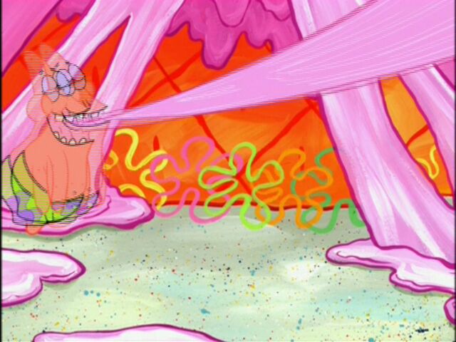 Image Patrick Eating The Gum Encyclopedia Spongebobia Fandom Powered By Wikia 3662