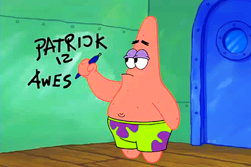 Image result for welcome patrick gif
