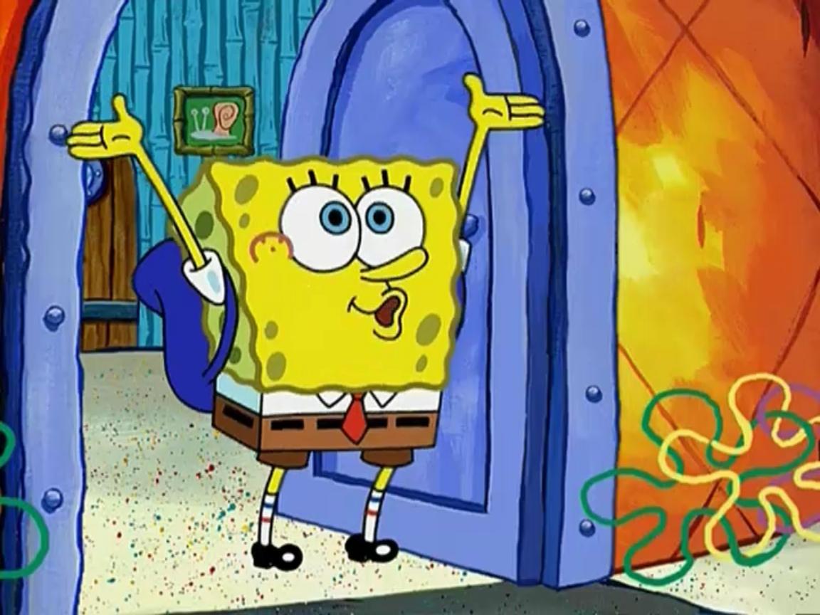 SpongeBob Going to School