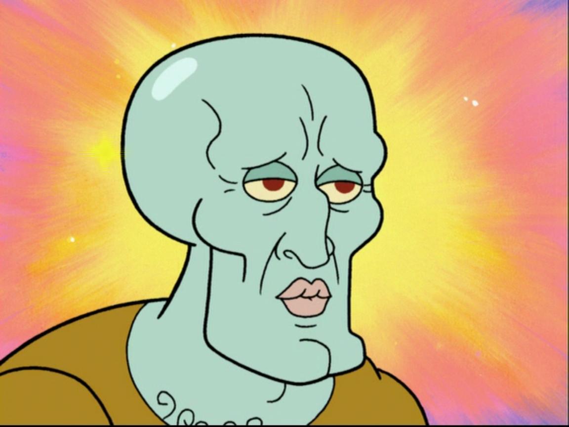 Image result for handsome squidward