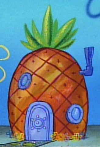 File:SpongeBob's pineapple house in Season 1-2.png