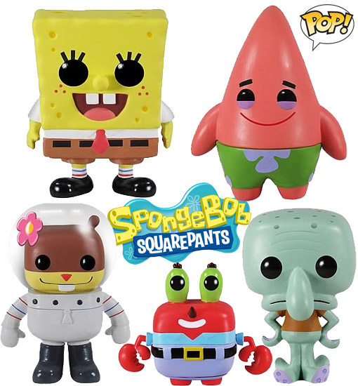 10 spongebob funko pop