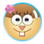 Sandy sticker