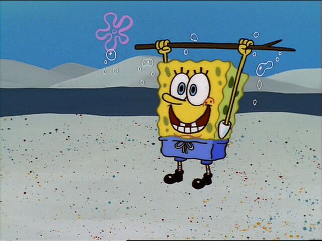File:Spongebob Holding 1 Stick.jpg