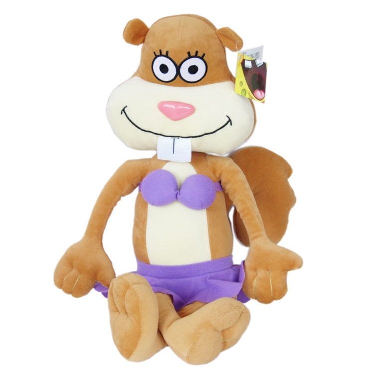 sandy cheeks plush toy