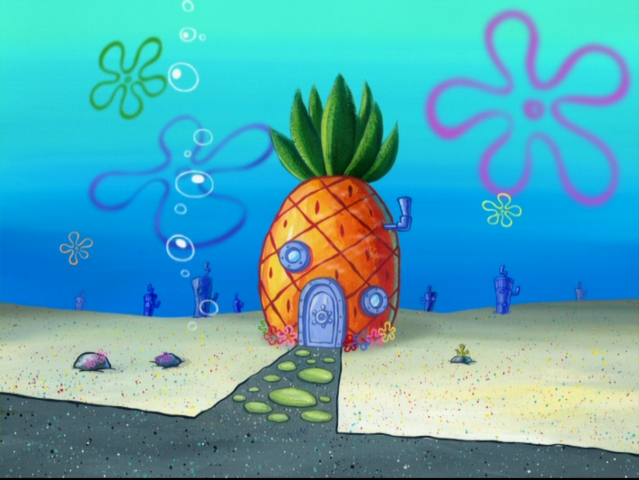 Image - SpongeBob's pineapple house in Season 7-4.png ...