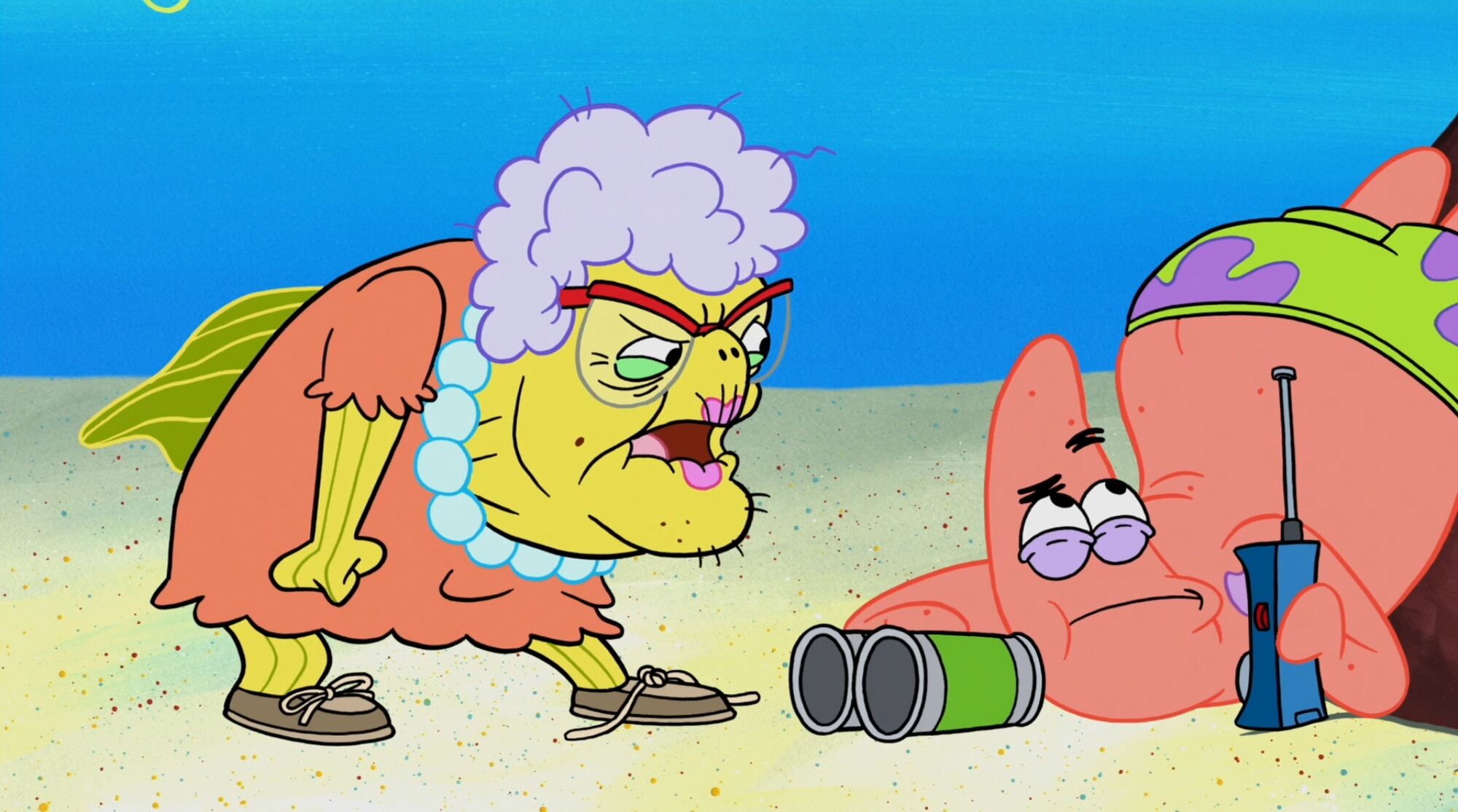 Old lady Encyclopedia SpongeBobia Fandom