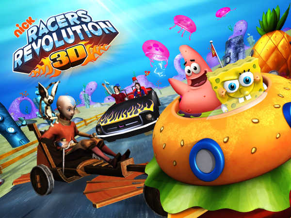 spongebob car racing games online