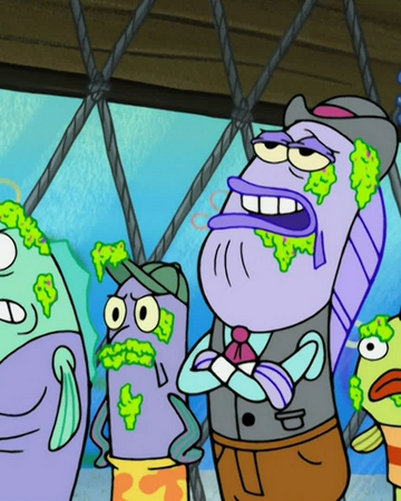 Health Inspector Fungus Among Us Encyclopedia Spongebobia Fandom