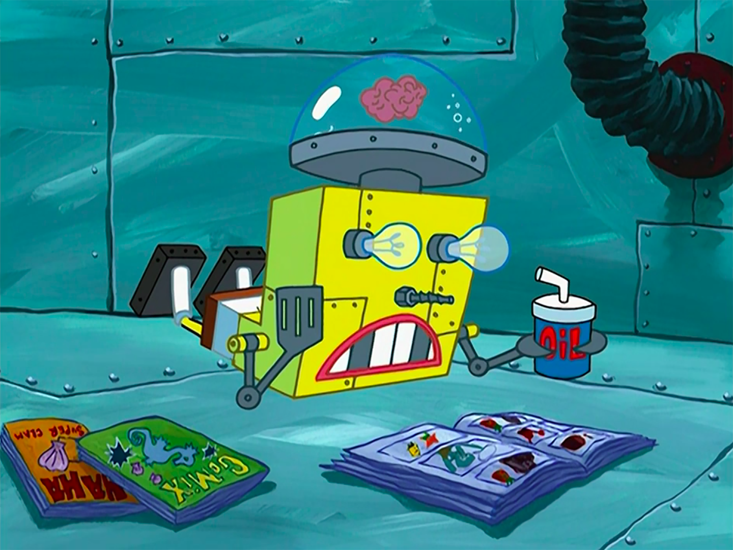 SpongeBob's house/gallery/Welcome to the Chum Bucket ...