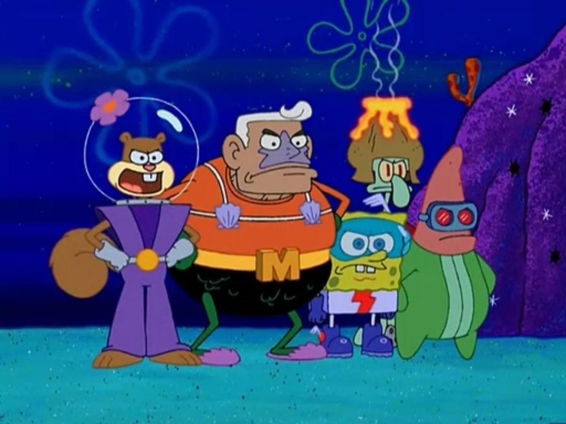 Image result for spongebob superheroes