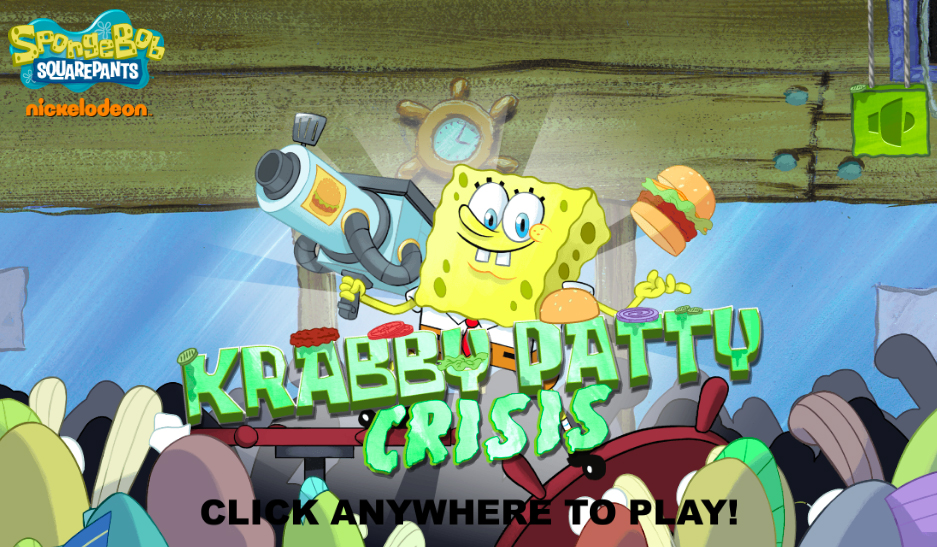 spongebob party panic online game