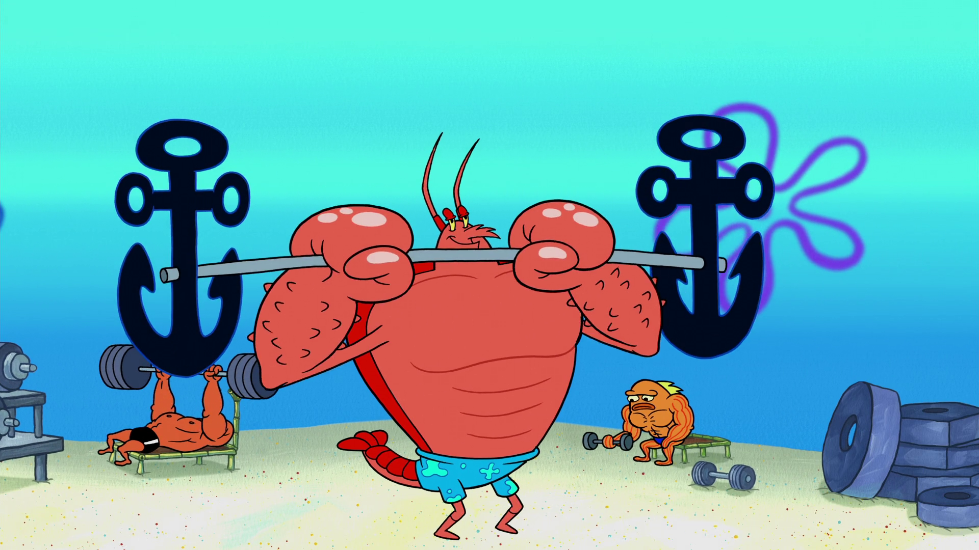 Larry The Lobster Encyclopedia Spongebobia Fandom 