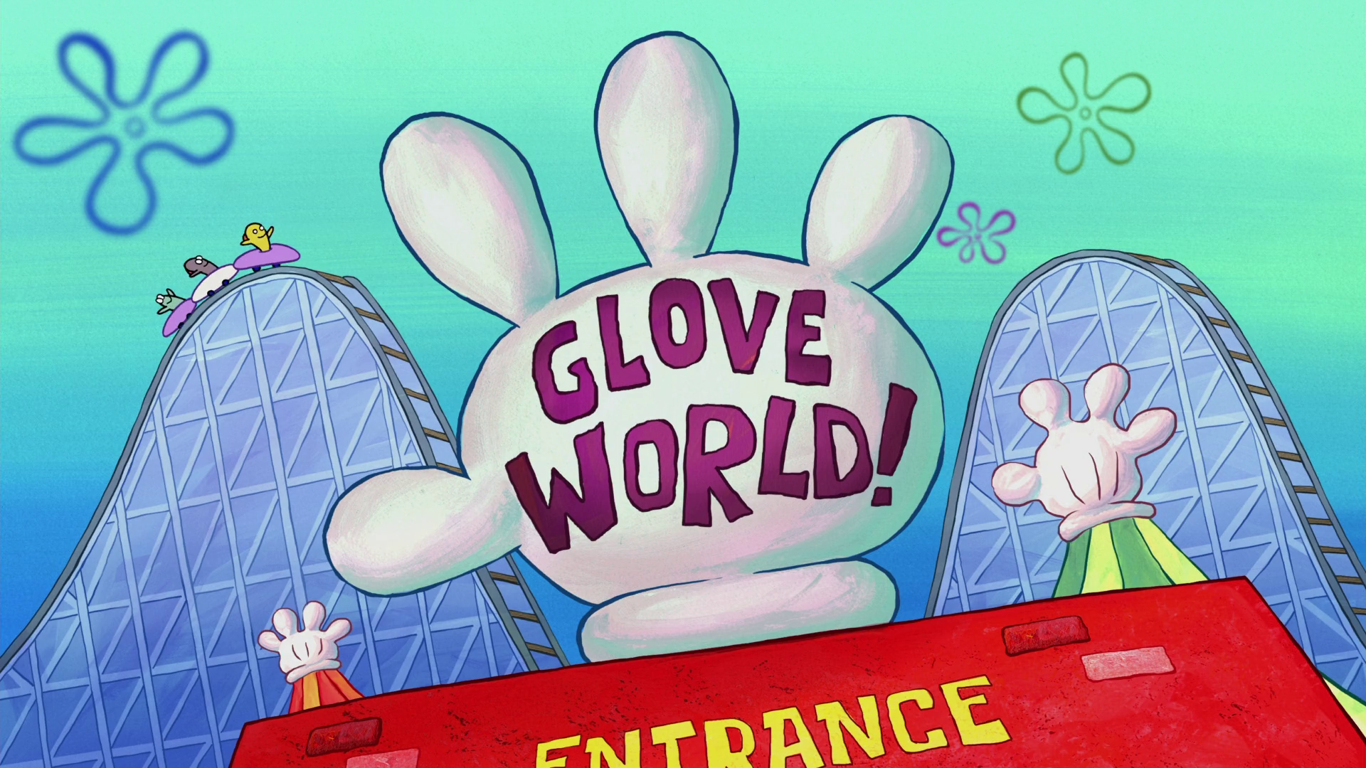 spongebob glove world toy