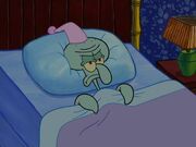 Squidward can&#039;t get to sleep
