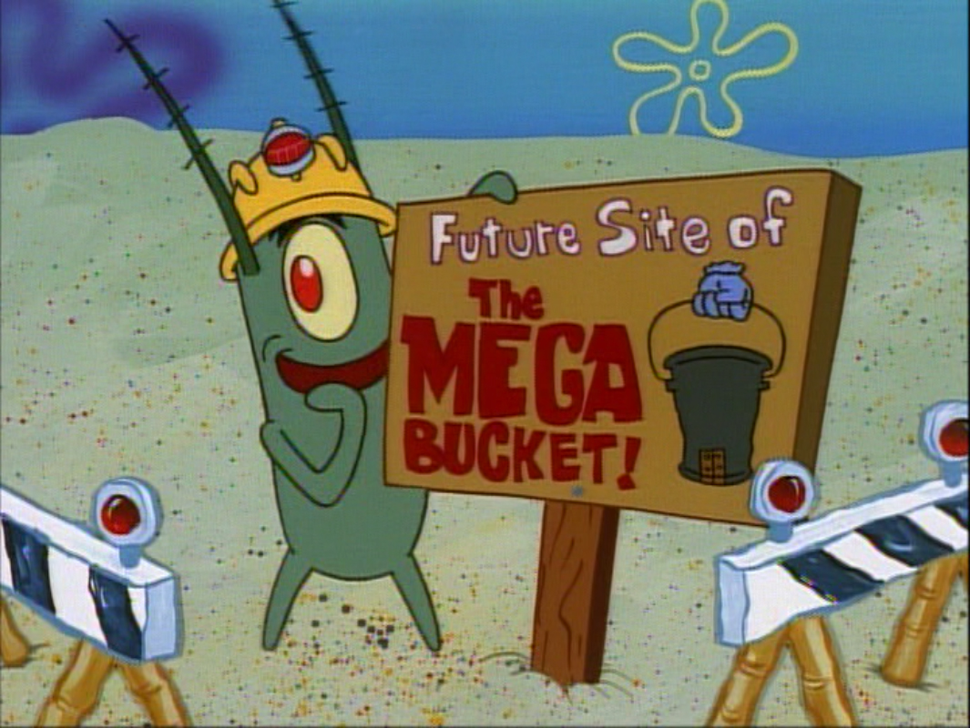 Chum Bucket/gallery/Walking Small | Encyclopedia SpongeBobia | FANDOM powered by Wikia