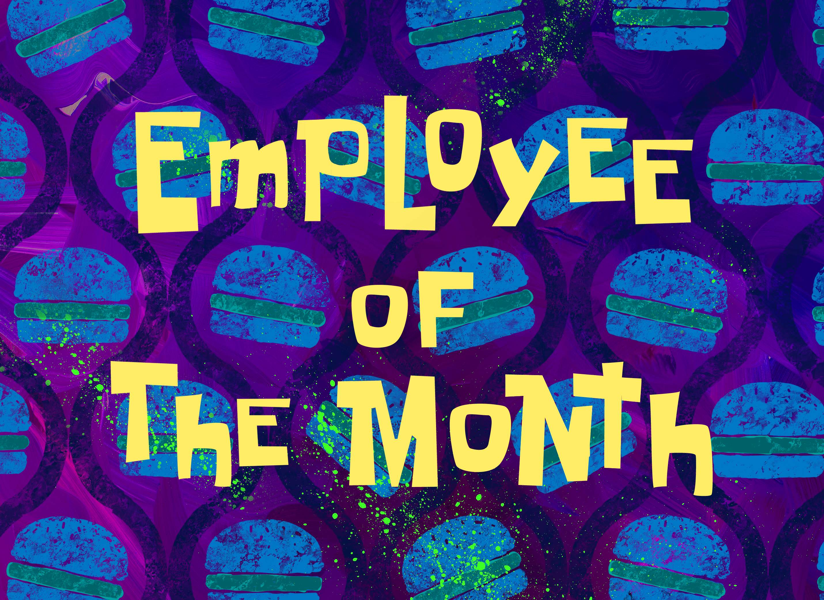 spongebob employee of the month game rock bottom