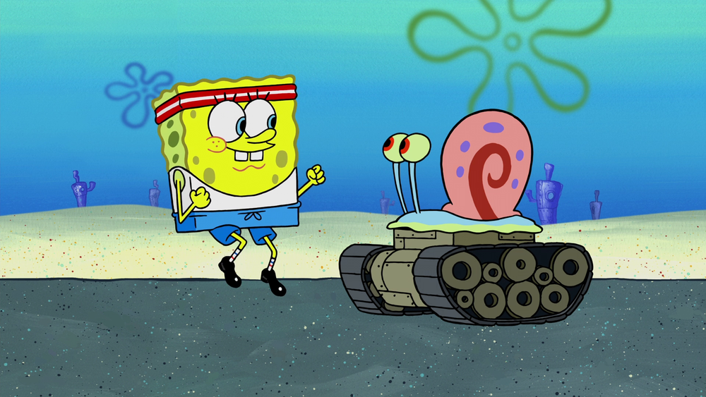 Gambar Spongebob Gary - Koleksi Gambar HD