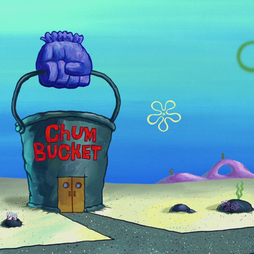 chum bucket hat spongebob movie