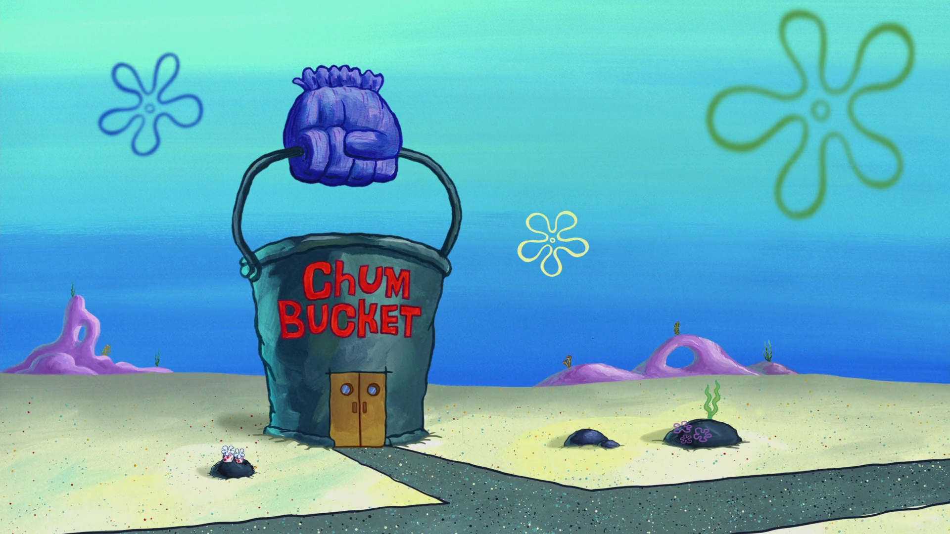 70+ Spongebob Squidward Works At The Chum Bucket ...