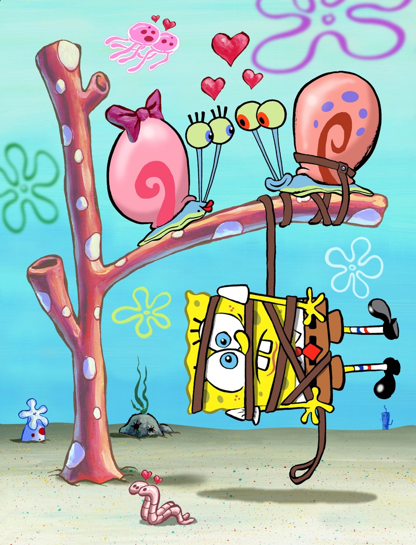 Image Gary In Love Encyclopedia Spongebobia Fandom Powered