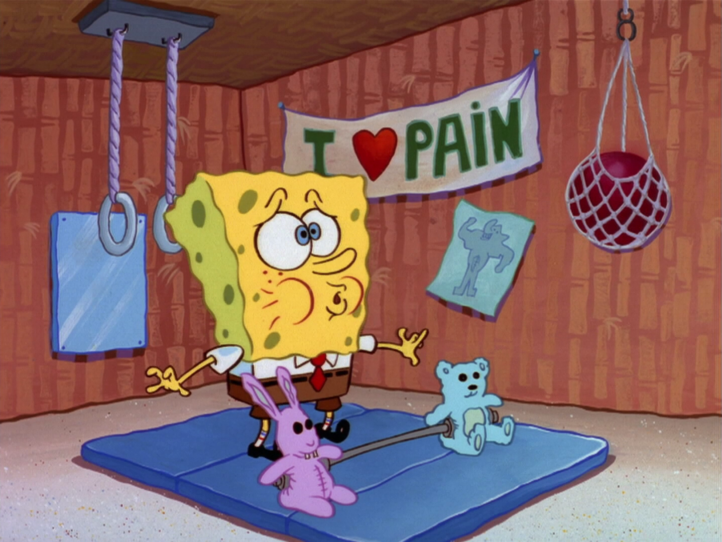 Stuffed animal barbell/gallery | Encyclopedia SpongeBobia | Fandom