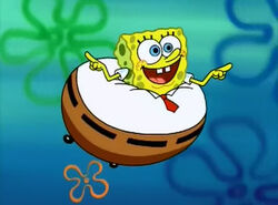 The sponge who could fly