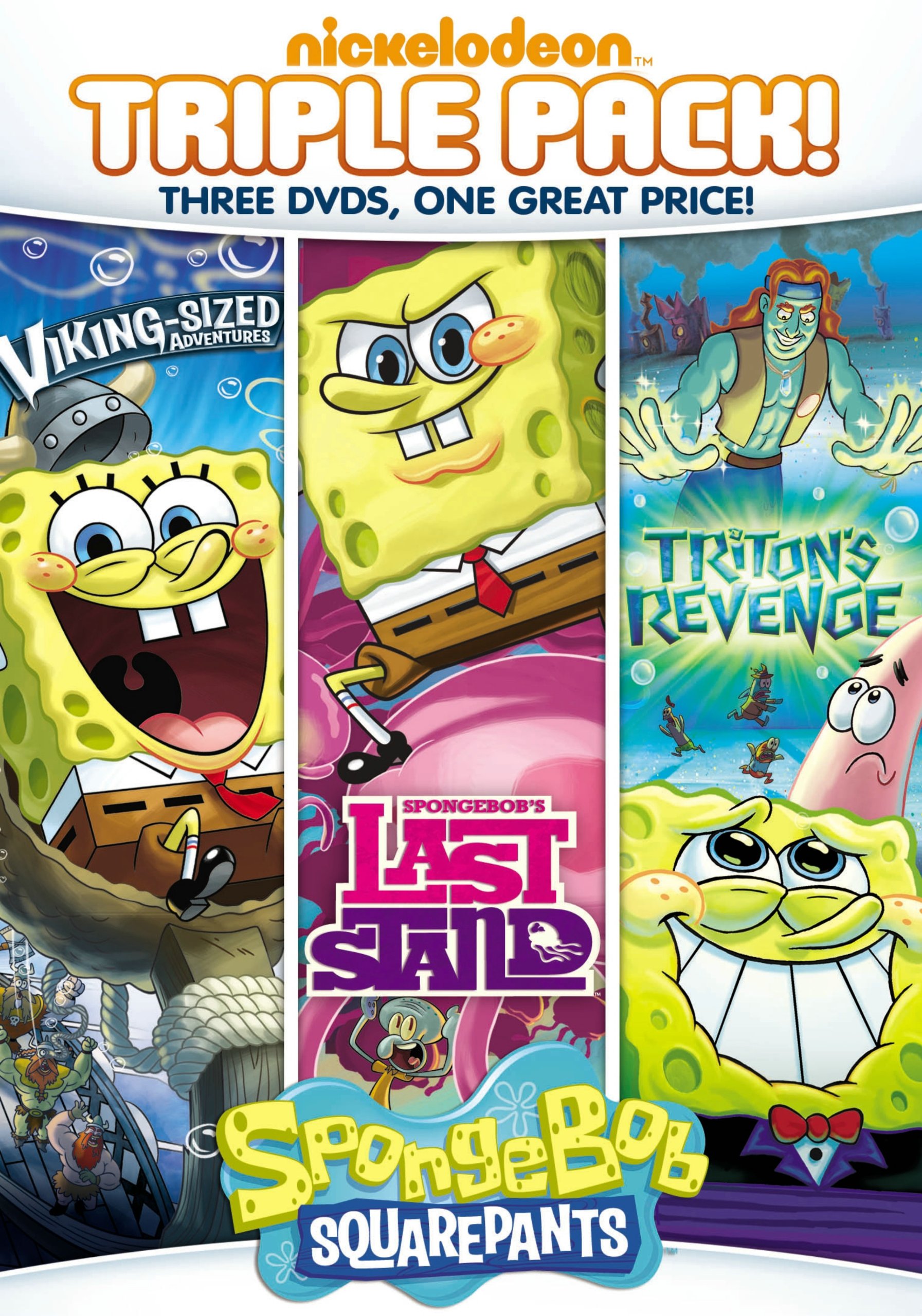 Triple Pack 2 Encyclopedia SpongeBobia FANDOM Powered By Wikia - 525x750 - jpeg Spongebob Dvd 2012