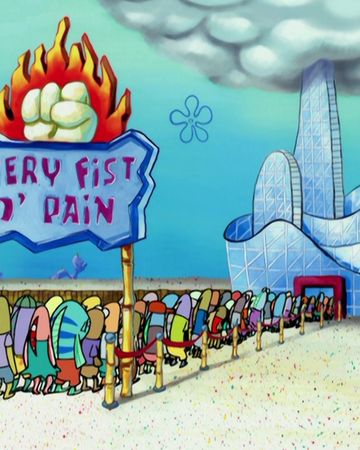 Fiery Fist O Pain Encyclopedia Spongebobia Fandom