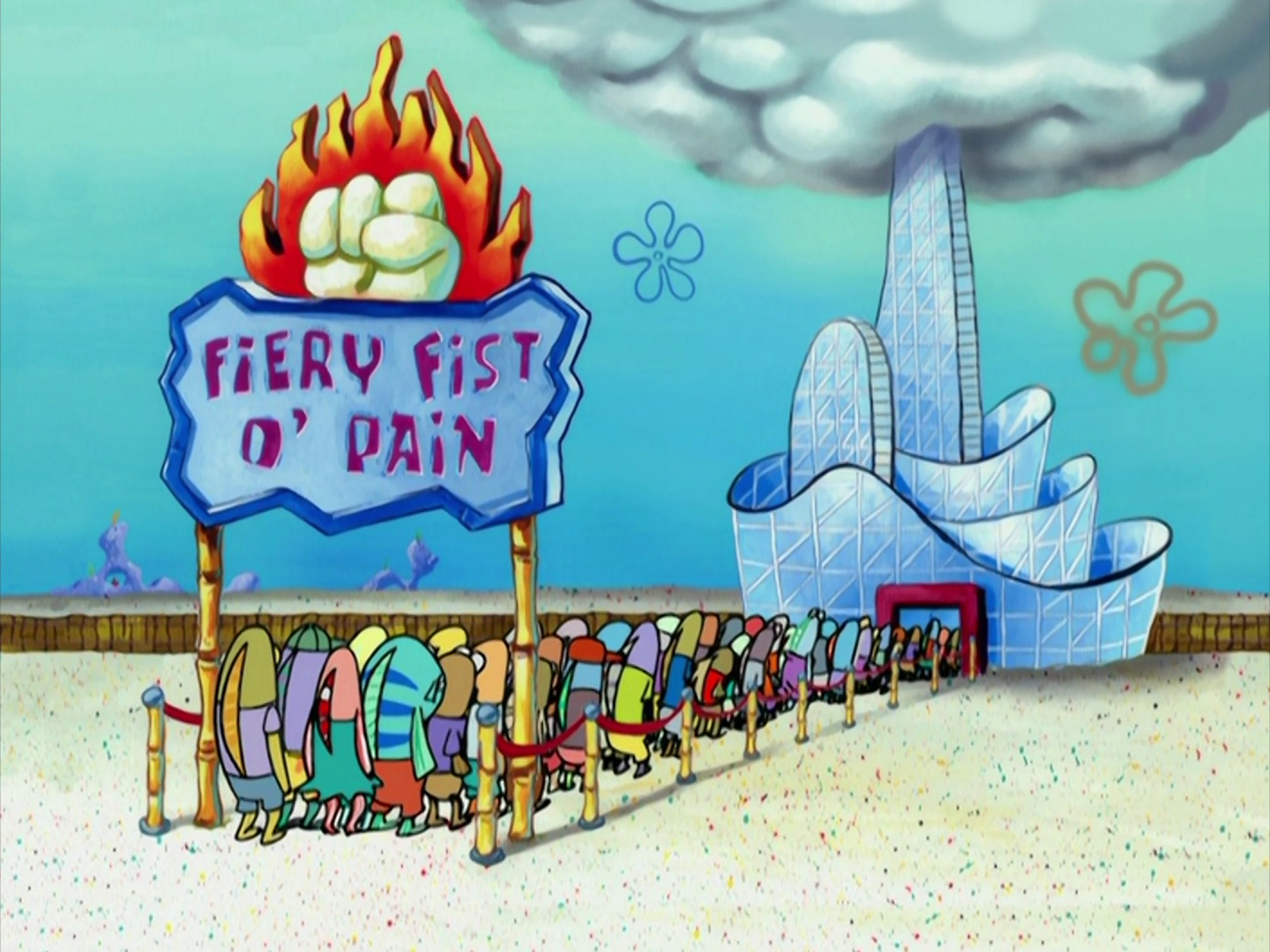 Fiery Fist O' Pain | Encyclopedia SpongeBobia | Fandom