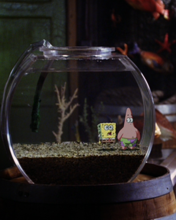 Spongebob And Patrick Confront The Psychic Wall Of Energy