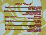 Fiasco! Credits