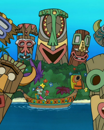 Squidward S Tiki Land Encyclopedia Spongebobia Fandom