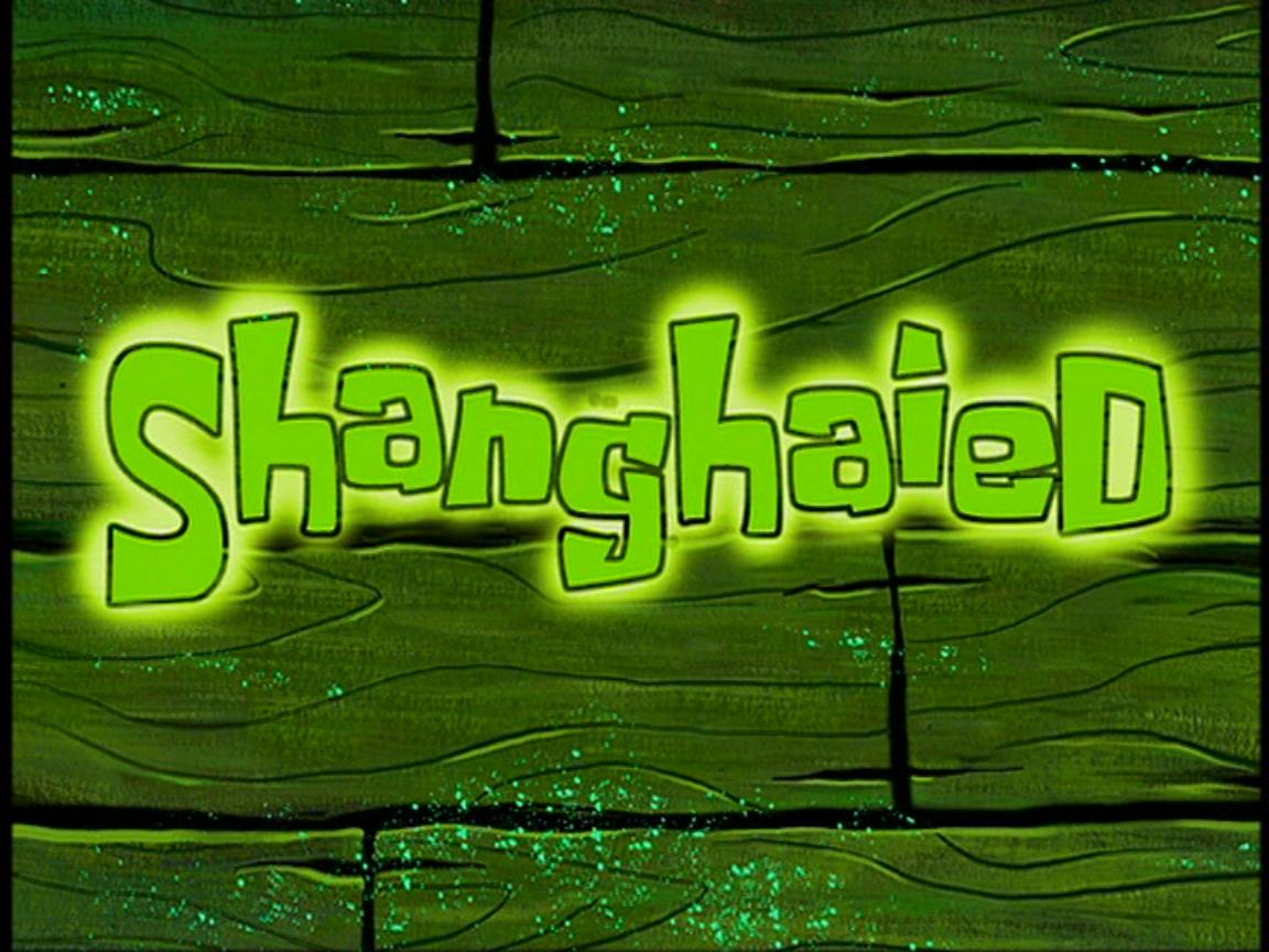 Resultado de imagem para spongebob shanghaied