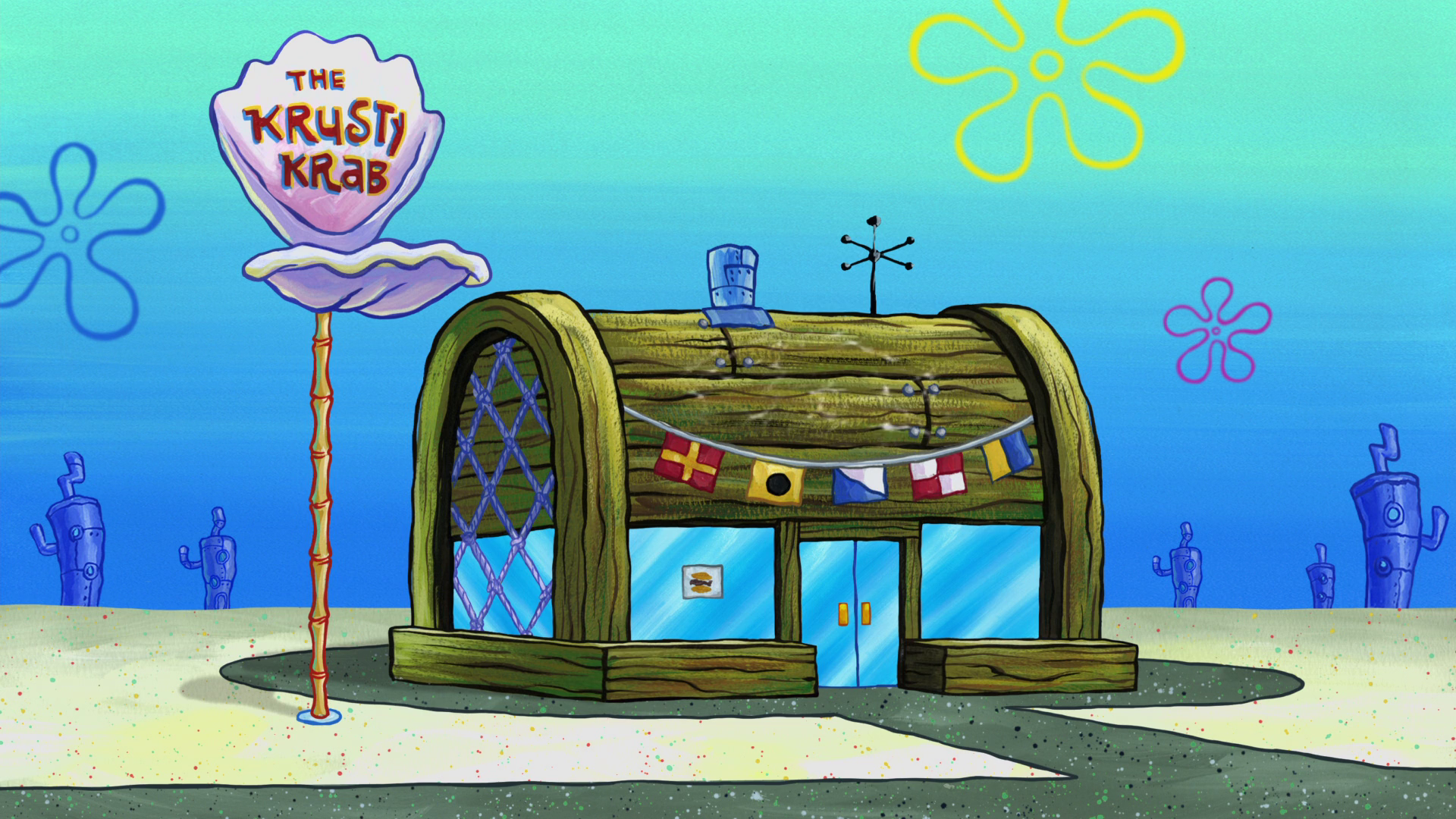 Image - The Krusty Krab in Yeti Krabs.png | Encyclopedia SpongeBobia ...